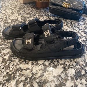 Chanel Dad sandals size 36